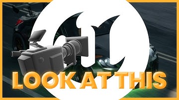 Controlling The Cine Camera in UE5 MADE EASY