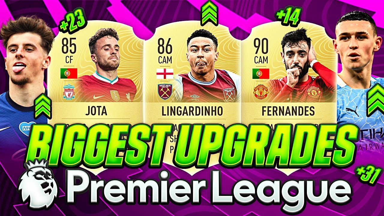 FIFA 22 | PREMIER LEAGUE UPGRADES PREDICTIONS🔥😱 | BIGGEST EPL UPGRADES | w BRUNO, JOTA & LINGARD✅