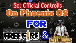 how to set controls in phoenix os for free fire and pubg in hindi -uoxo tech screenshot 4