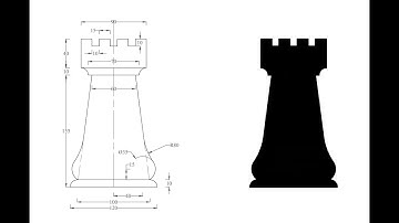 How to make ROOK in AutoCAD?