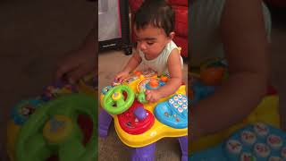 Famous Vtech super magic star learning table for baby and toddlers sit to stand learning toy lights music Wealth