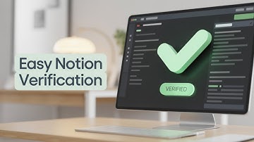 How to verify your Notion account - simple way