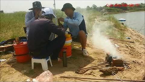 Dã ngoại câu cá sông hồng |  Fishing in the river | cuộc sống thần tiên TV
