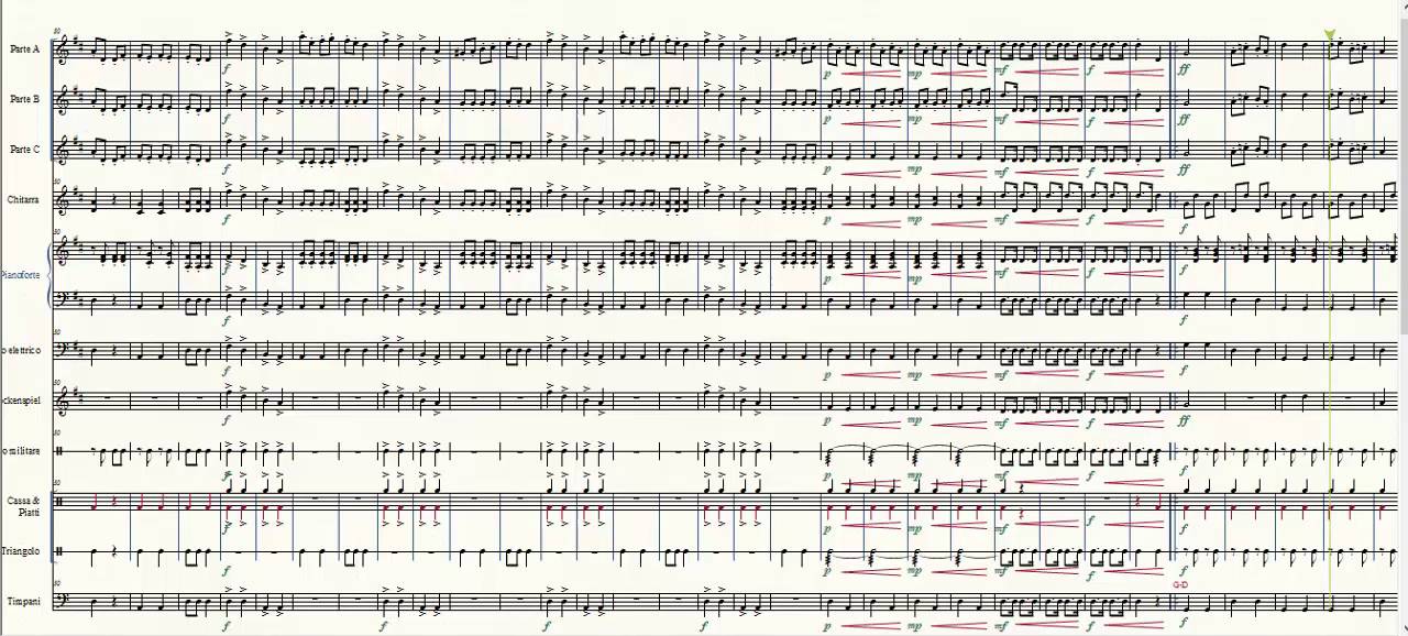 can can galop infernal di offenbach orchestra scolastica sheet music orchestra