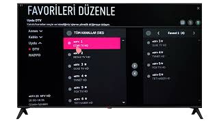 Uydu Yayını Için Favori K Ekleme Ve Düzenleme Fonskiyonu Webos 4.5