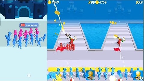 Join and clash vs Gun clash 3d all Level walkthrough Android and iOS //#shortgameplay