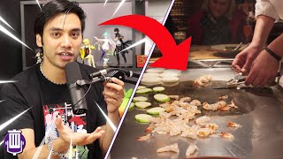 Cooking LIVE Food in Japan