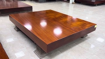 Tấm gỗ đinh hương chốt vuông đét vân chun đẹp không thể chê