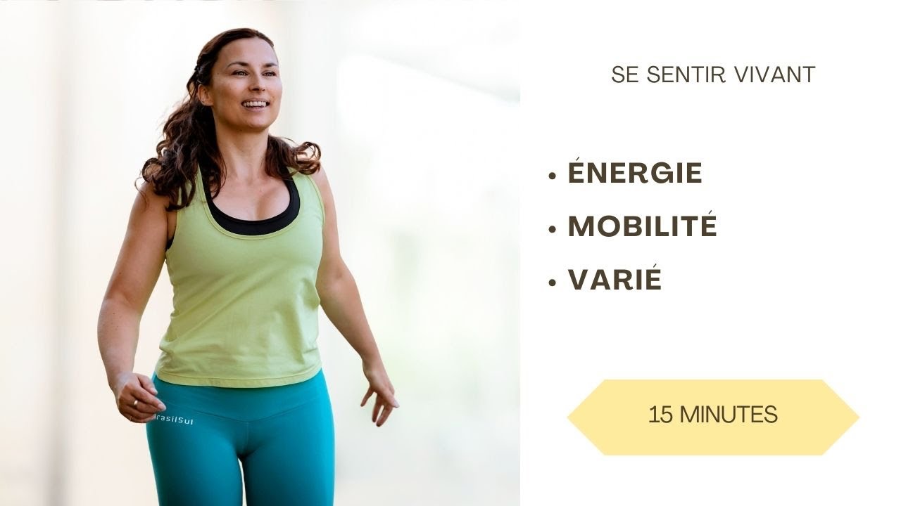 15 minutes pour gagner en mobilité et en énergie. Séverine Jacinto