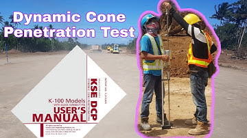 Dynamic Cone Penetration Test | K-100 Model | Kessler DCP | Soil Investigation