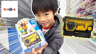 スパーキングジラフプログライズキーをゲットするために、トイザらスにお買い物に行くよ♪　仮面ライダーゼロワンドライバー　限定　変身　開封　お出かけ