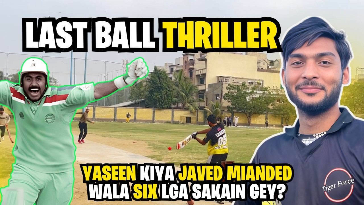 Last Ball Pe 6 Chahiye Tha 😳 KDA Thriller! | Triangular Tournament