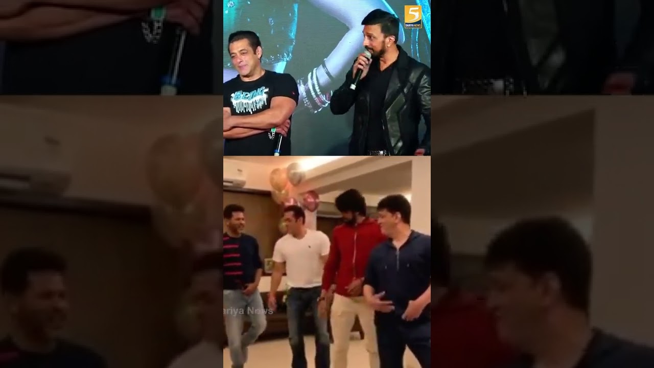 Salman, Kiccha Sudeep and Prabhu Deva dance at night - 5 Dariya News