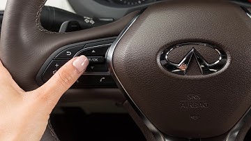 INFINITI – Steering Wheel Audio Controls