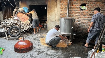 Nồi Nấu Rượu bằng củi không khê không cháy đun siêu nhanh siêu tiết kiệm