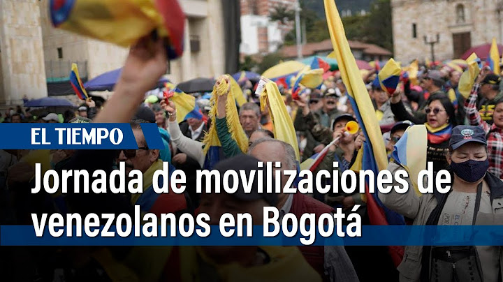 Jornada de movilizaciones de venezolanos en rechazo a la reelección de Nicolás Maduro | El Tiempo