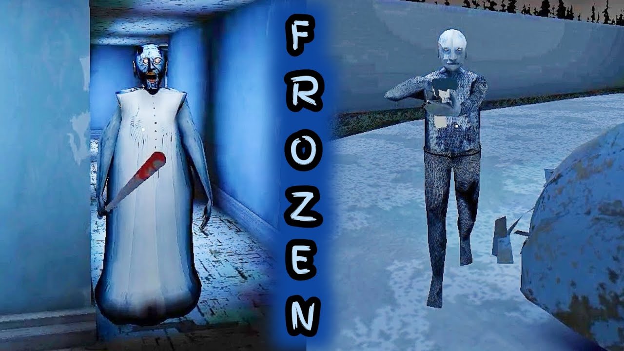 Granny 3 in Frozen ❄️ Atmosphere Full Gameplay