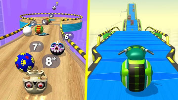 Going Balls Vs Action Balls All Levels Gameplay Android iOS #238