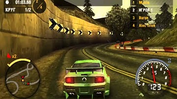 Need for Speed Most Wanted PPSSPP v.1.1.1 on Nvidia Shield Tablet (Android)
