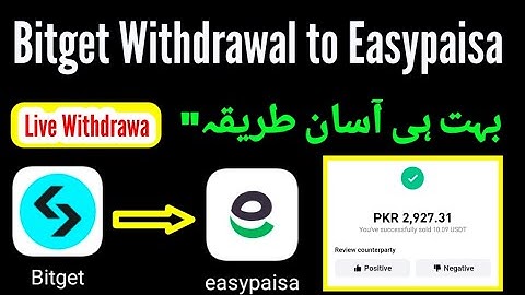 How to withdraw money from Bitget to EasyPaisa in Pakistan 2025 / bitget withdrawal to easypaisa