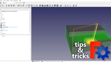 Change CNC Operation Order for Better Toolpaths – FreeCAD CAM Tip 8 (Workflow Trick)
