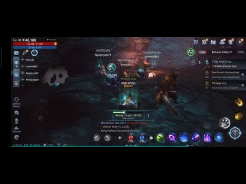 MIR4 - No More Bots?! update after maintenance ! - YouTube