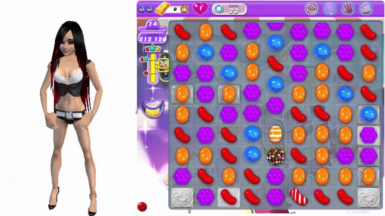 Candy Crush - How To Beat Level 23 in Candy Crush Dreamworld
