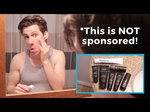Best Men's Skin Care Routine for 2017 (Tiege Hanley + Differin Gel)