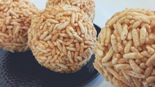 puffed rice sweet balls|Puffed rice balls|How to make puffed rice balls|marmarala laddu¦Pori urundai