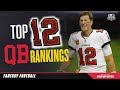 2021 Fantasy Football Rankings - Post NFL Draft Top 12 Quarterback Fantasy Football Rankings