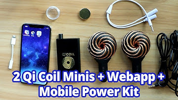How to Connect Your Qi Coil Mini Twin to Your Mobile Power Kit - Webapp tutorial