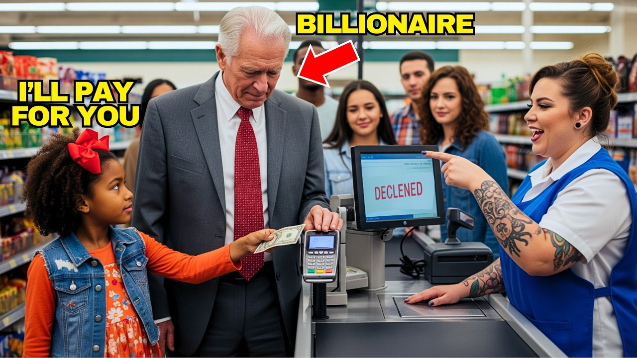 Billionaire’s Card Refused at Pharmacy — Then a Homeless Girl Does THIS in Front of Everyone…