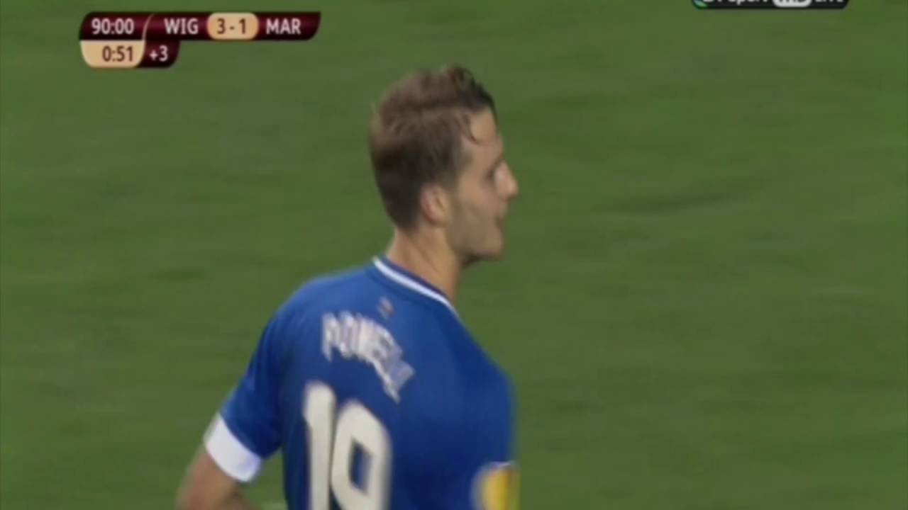 GOALS: Nick Powell's Wigan Athletic goals 2013-14