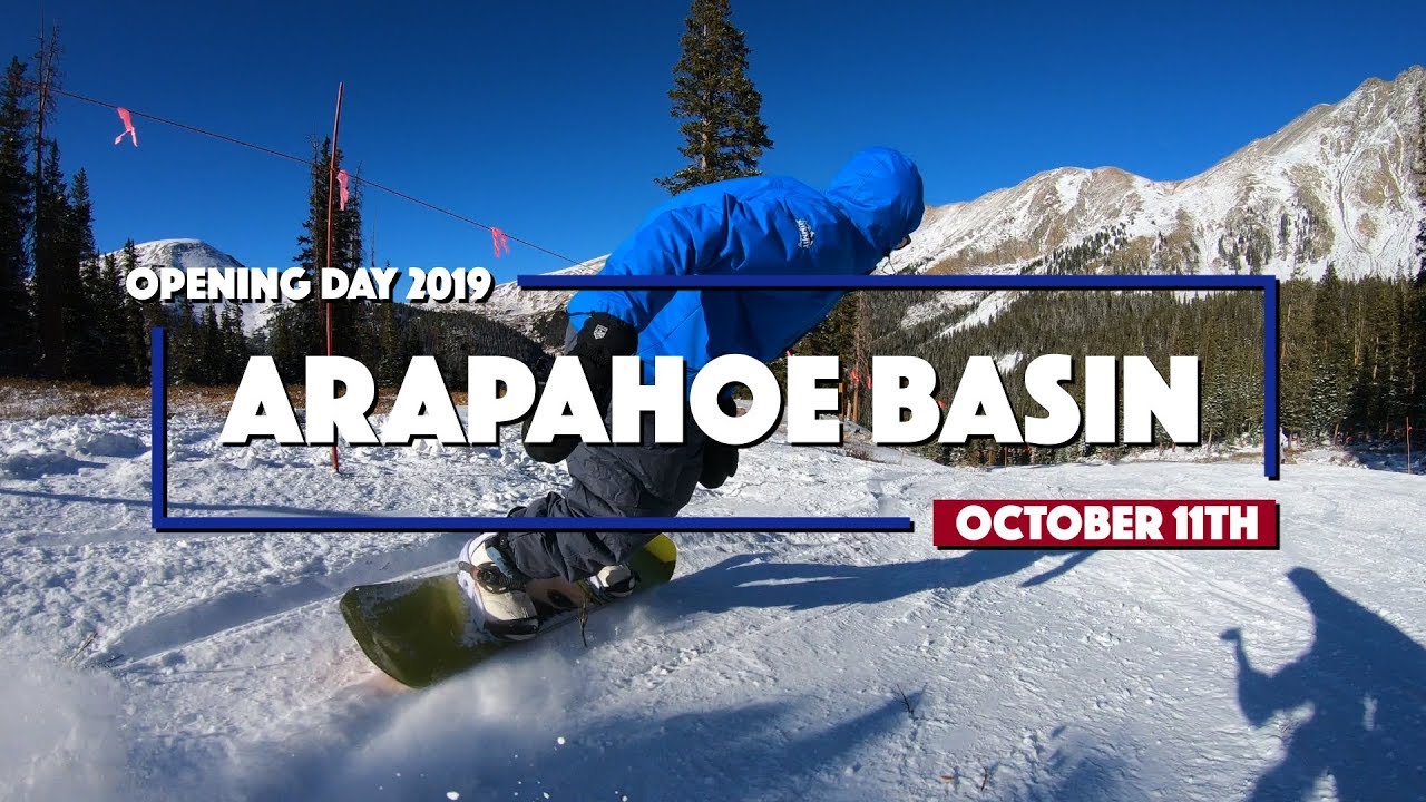 Arapahoe Basin Opening Day 19/20 Montage YouTube