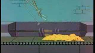 Simpsons / how they rebuild the pins ! bowling