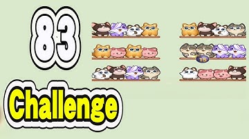 Cat Sort Puzzle Challenge Level 83