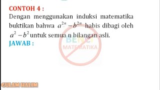 Induksi matematika contoh 4