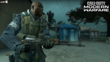 Left 4 Dead 2 Frimenitnet AKM but using with CODMW2019 AK-47 Anims (Original AK-47) Gameplay