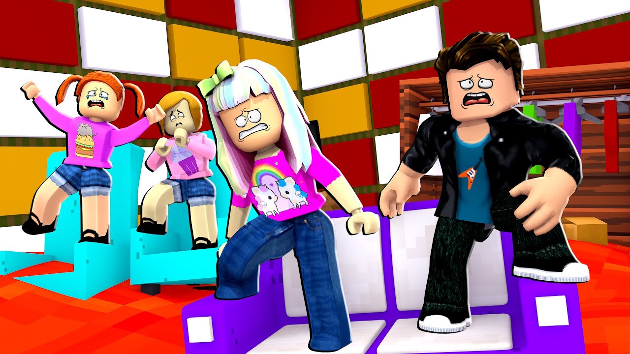 The Happy Roblox Family The Floor Is Lava Youtube - roblox the floor is lava with molly the toy heroes games