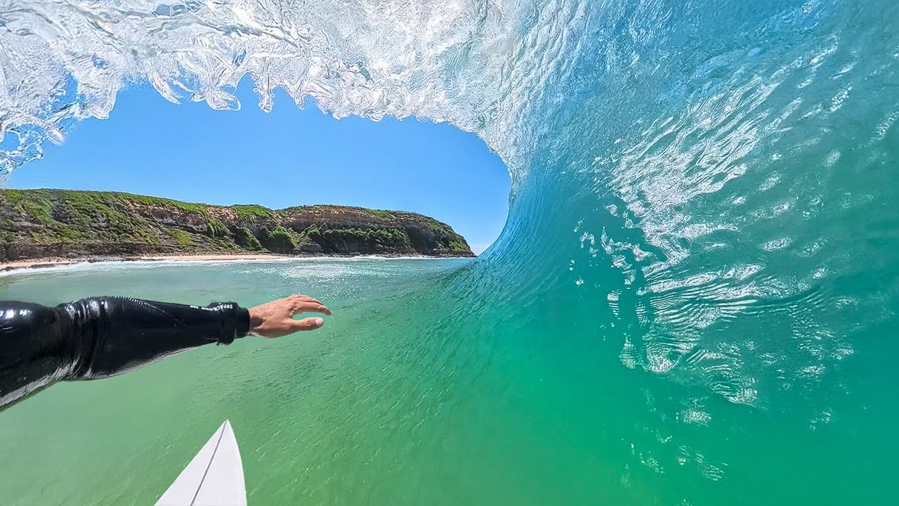 СЕРФИНГ В МЕЧТАТЕЛЬНЫХ БОЧКАХ У ПОБЕРЕЖЬЯ! (POV INSTA360 X5)