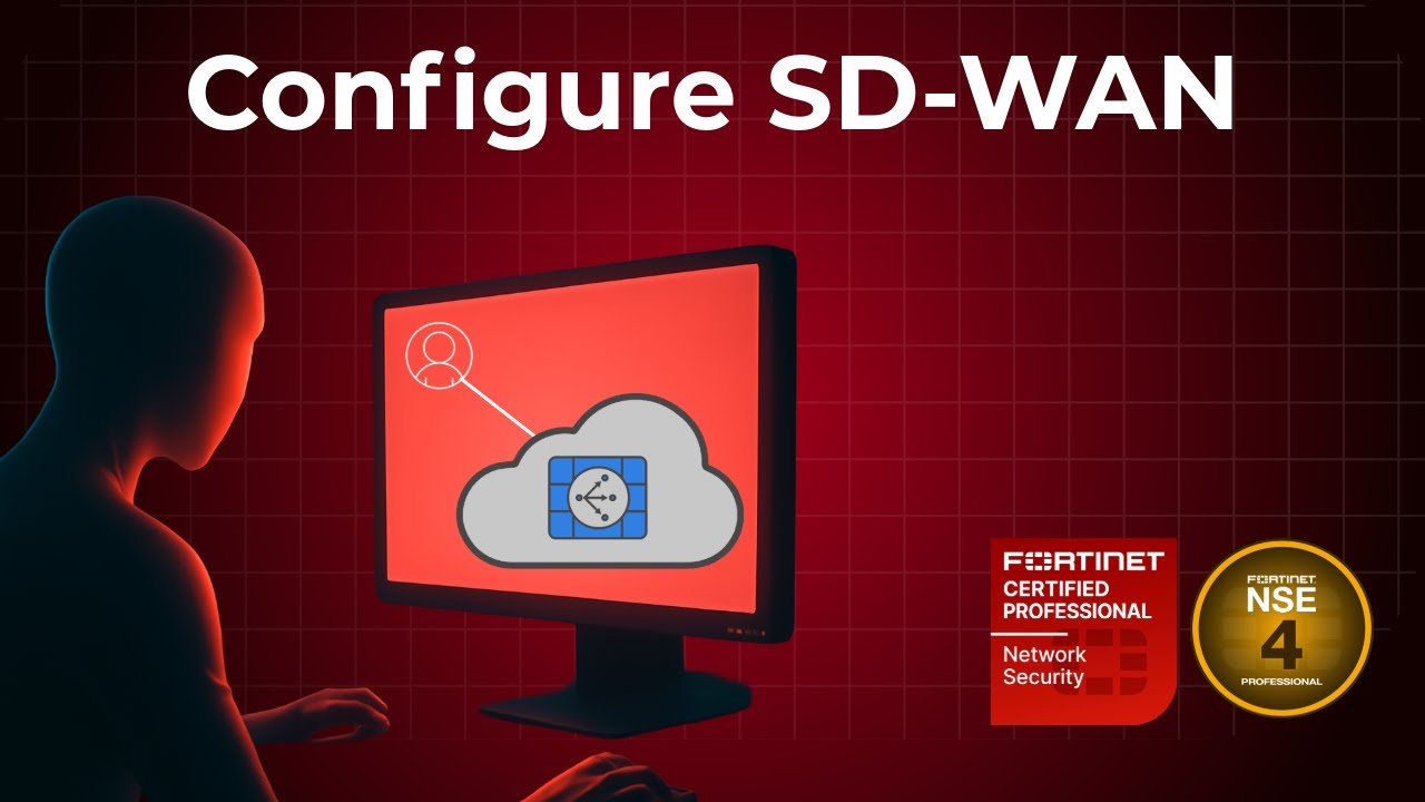 FortiGate SD‑WAN Configuration 2025 | How to Configure and Test SD-WAN | NSE 4