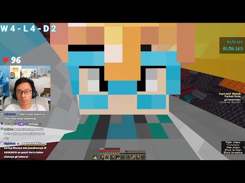 Namatin Minecraft dalam 8:56 di MCSR Ranked
