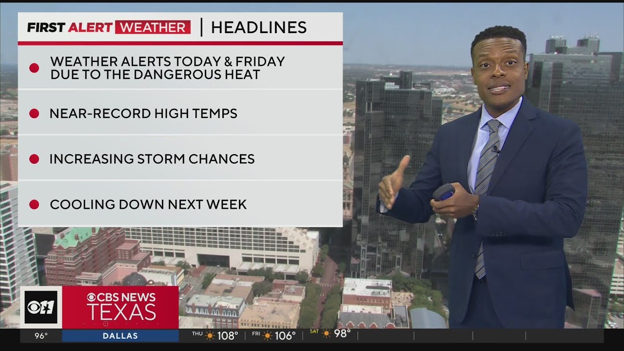 Dangerous heat sticks around today - YouTube
