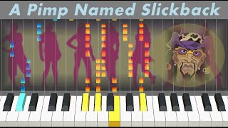 A Pimp Named Slickback (Tuto) [PIANO-COVER] Sheet music | Slowed (TikTok) Lakim - Crystal Waters