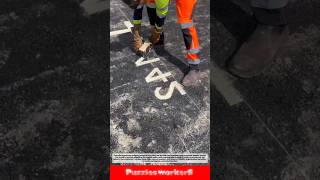 Perfect Road Number Stenciling Technique That Looks Amazingly Precise!
