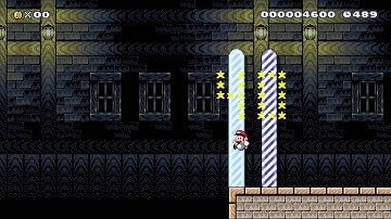 Super Mario Maker -- Midair Shelljump Level, Speedrun Strats?
