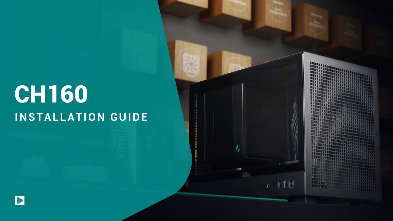 [Installation Guide] DeepCool ITX Case CH160 - YouTube