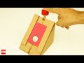 How To Make Coin Bank From Cardboard - Amazing Cardboard Project