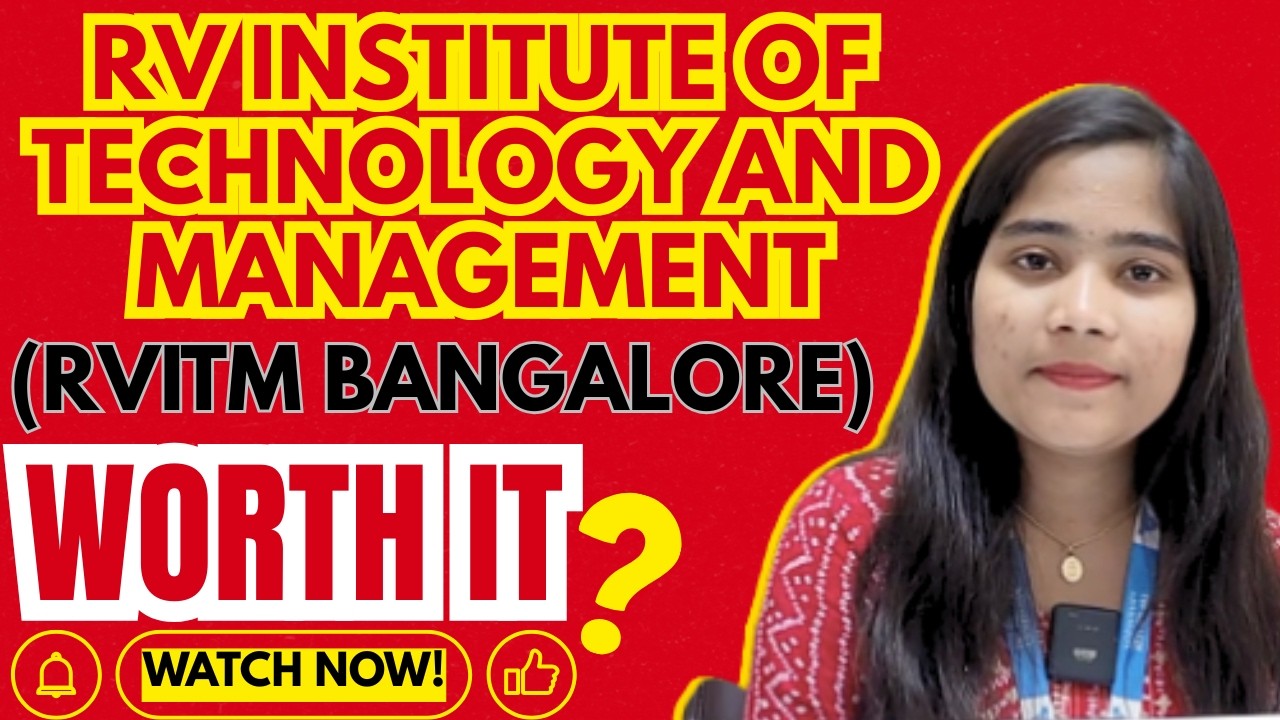 RVITM Bangalore Engineering College Complete Guide | Seats, Fees & Campus Life