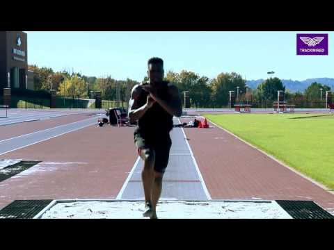 How To Triple Jump 2 Step Hop To Step Phase Into The Sand Youtube